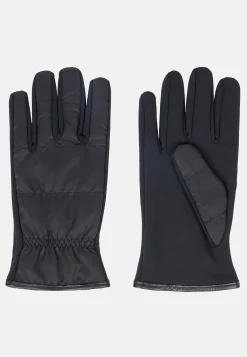 Gants Matelassés En Tissu Technique