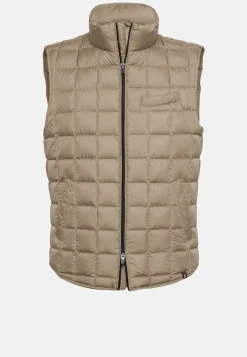 Gilet En Tissu Technique De Plume D'Oie