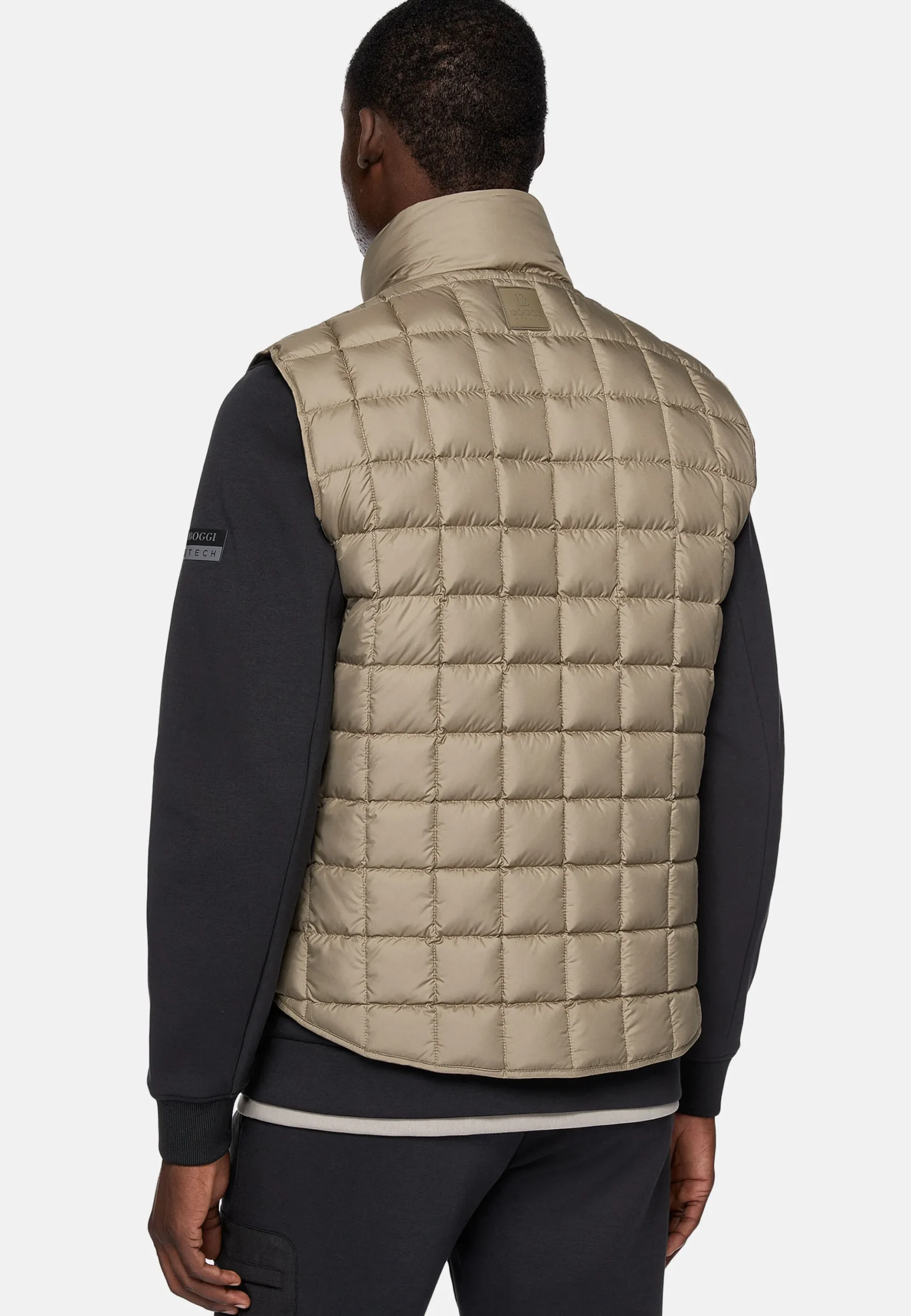 Gilet En Tissu Technique De Plume D'Oie