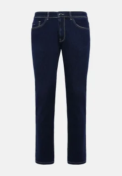 Jean En Denim Extensible Bleu Foncé