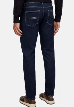 Jean En Denim Extensible Bleu Foncé