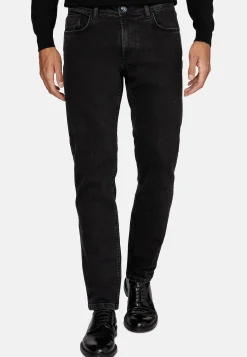 Jean En Denim Extensible Noir