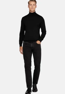 Jean En Denim Extensible Noir