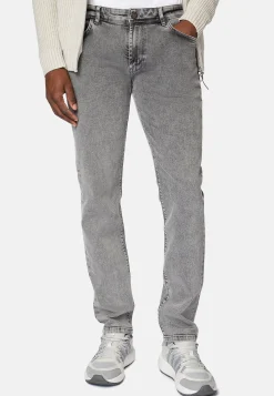 Jean En Denim Extensible Gris