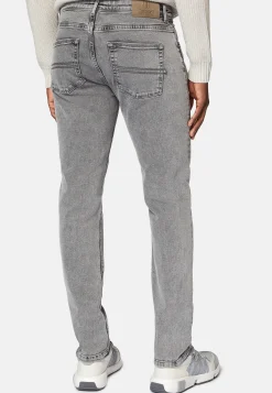 Jean En Denim Extensible Gris