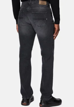 Jean En Denim Extensible Noir