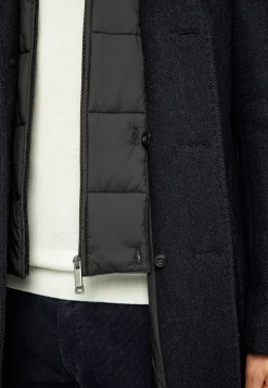 Manteau Avec Gilet En Cachemire Mélangé
