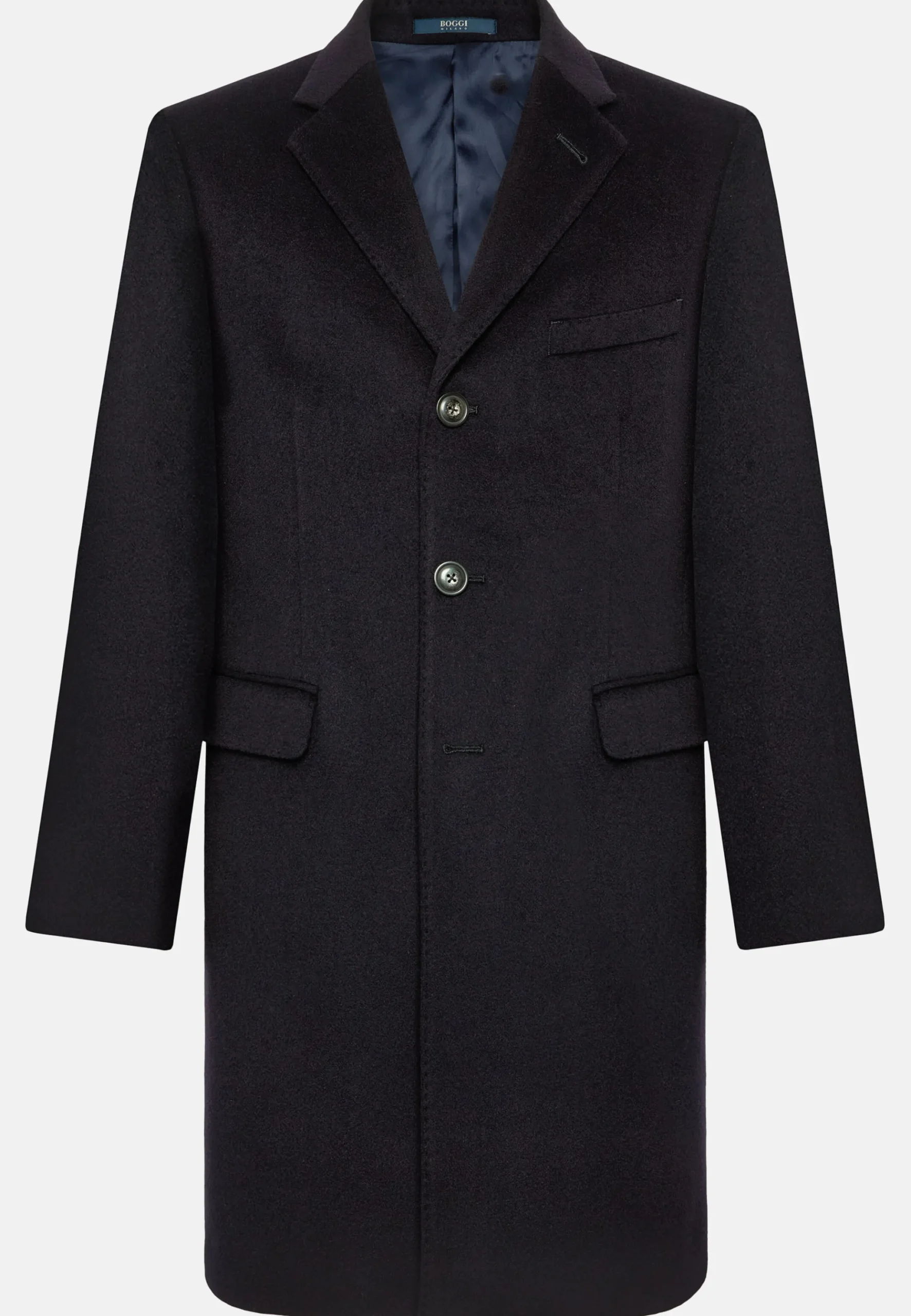 Manteau Droit En Cachemire Mélangé