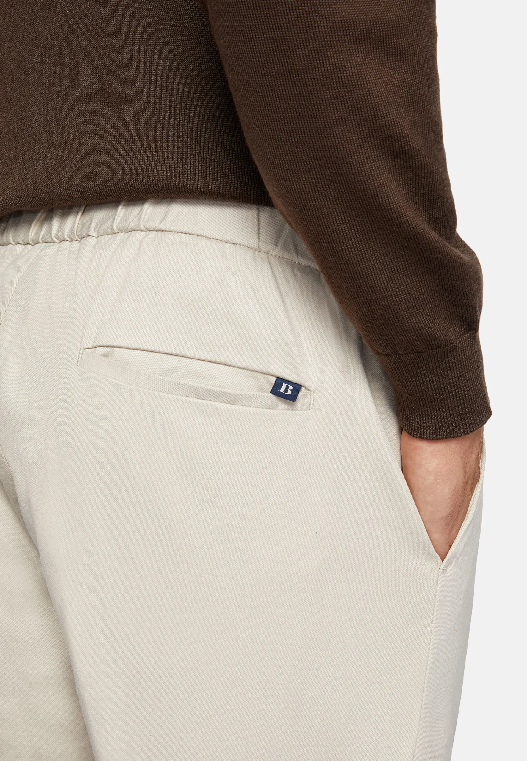 Pantalon En Coton Avec Pinces