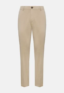 Pantalon En Coton Extensible