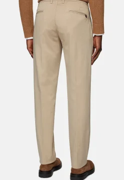 Pantalon En Coton Extensible