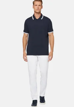 Pantalon En Coton Extensible