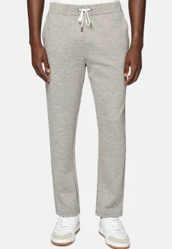 Pantalon En Coton Mélangé Interlock