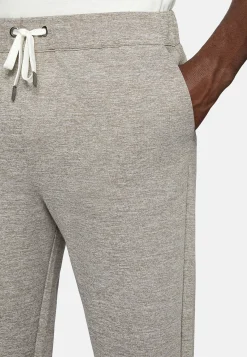 Pantalon En Coton Mélangé Interlock