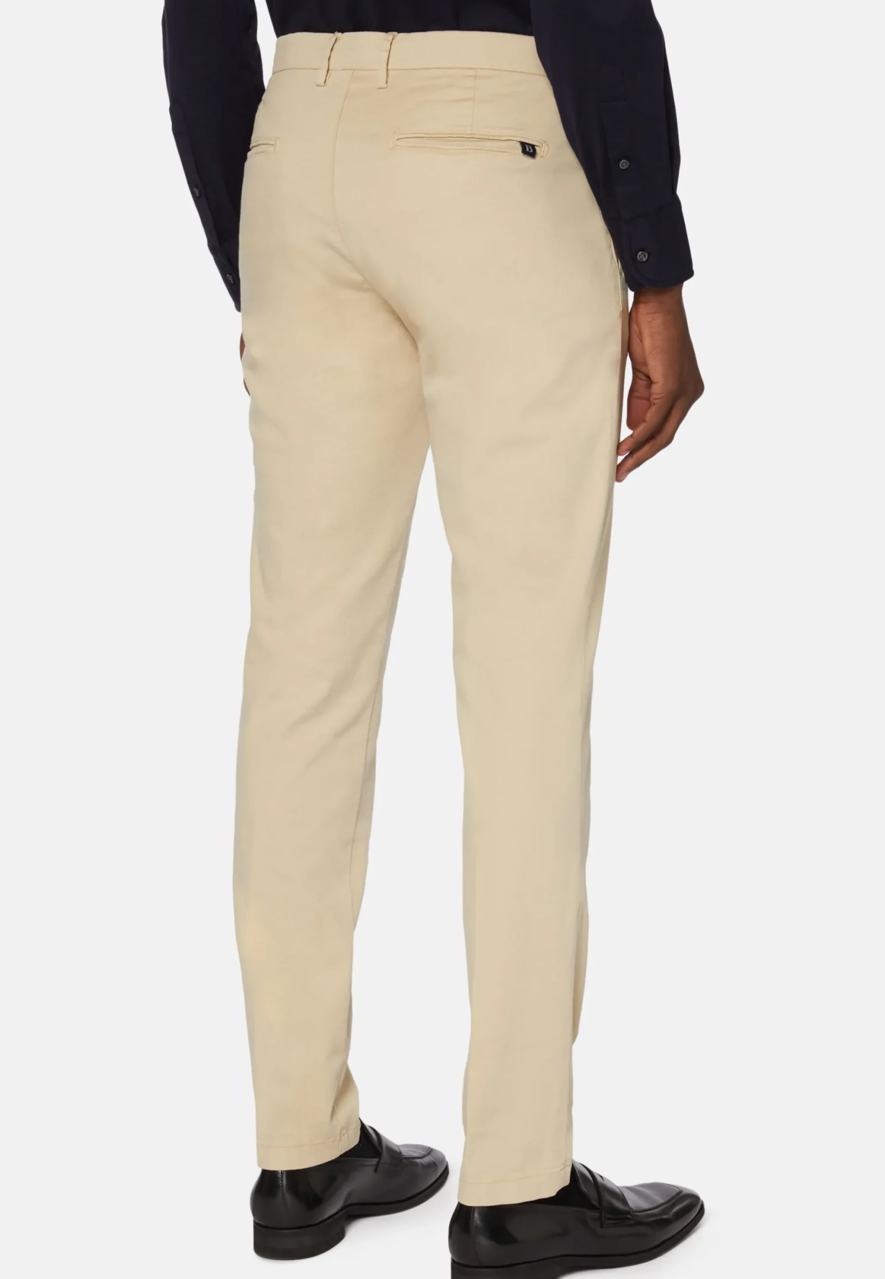 Pantalon En Coton Tencel Extensible