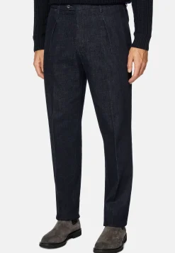 Pantalon En Denim Extensible