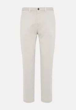 Pantalon En Gabardine De Coton Extensible