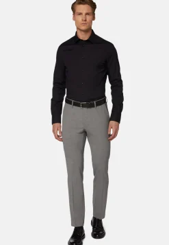 Pantalon En Laine Stretch Lavable