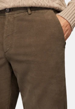 Pantalon En Molleton De Coton Extensible