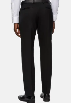 Pantalon En Sergé De Laine Extensible