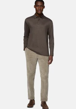 Pantalon En Velours Extensible