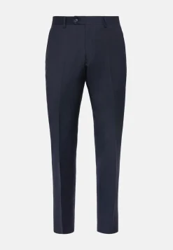 Pantalon Micro Structurée En Laine