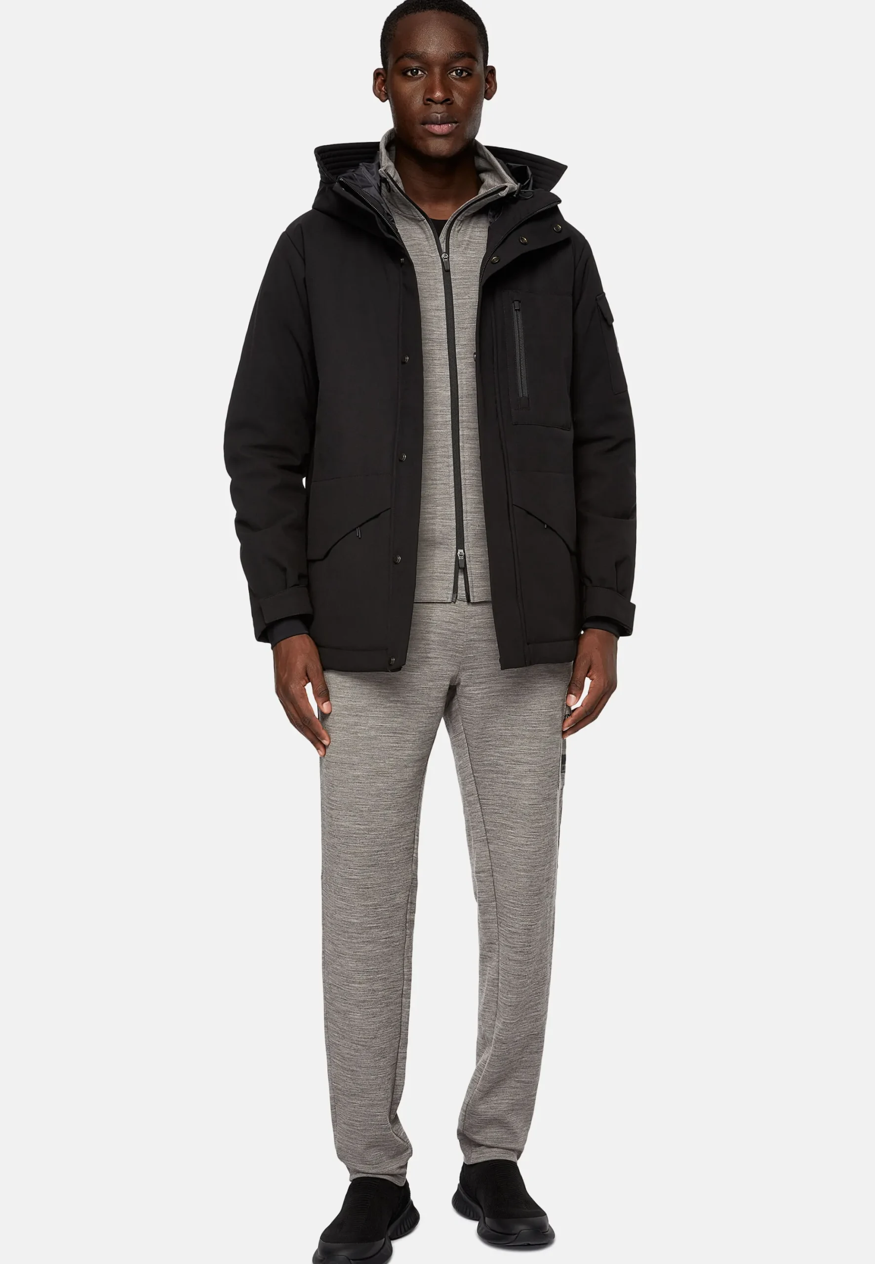 Parka En Tissu Technique B Tech