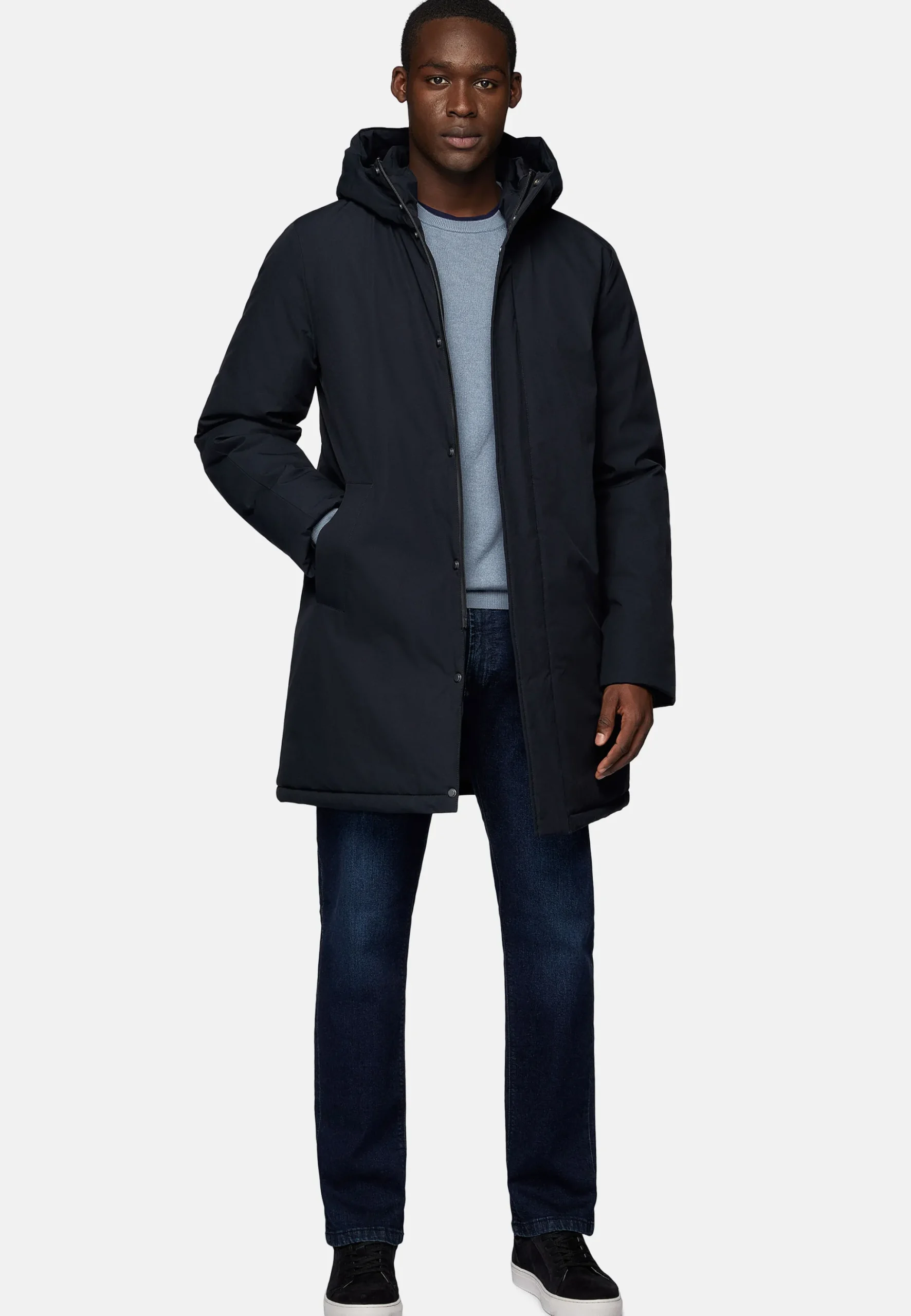 Parka Lamé En Duvet