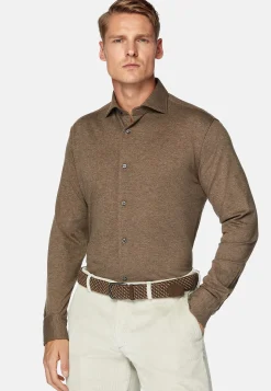 Polo Chemise En Piqué Regular Fit