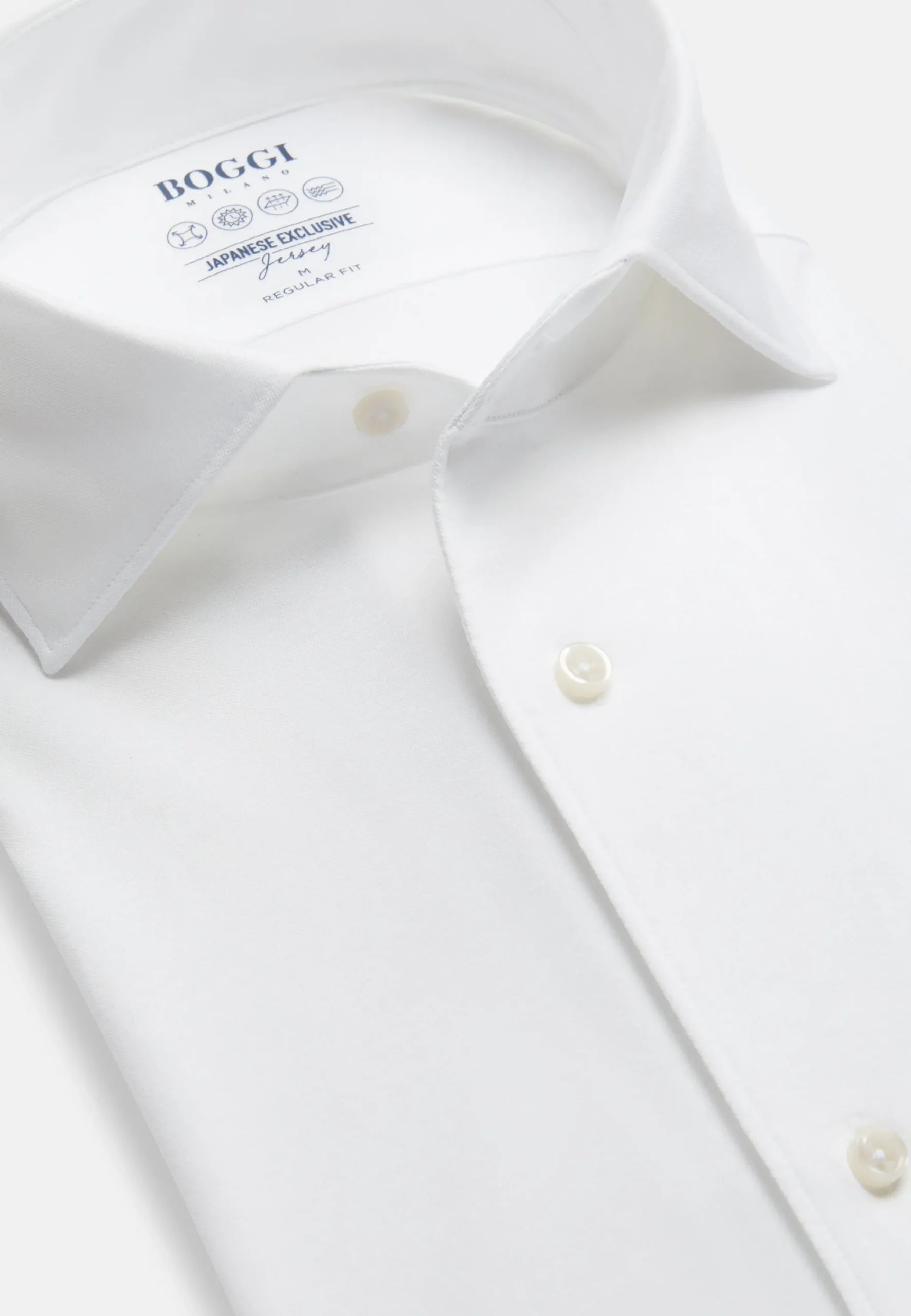 Polo En Jersey Japonais Regular Fit