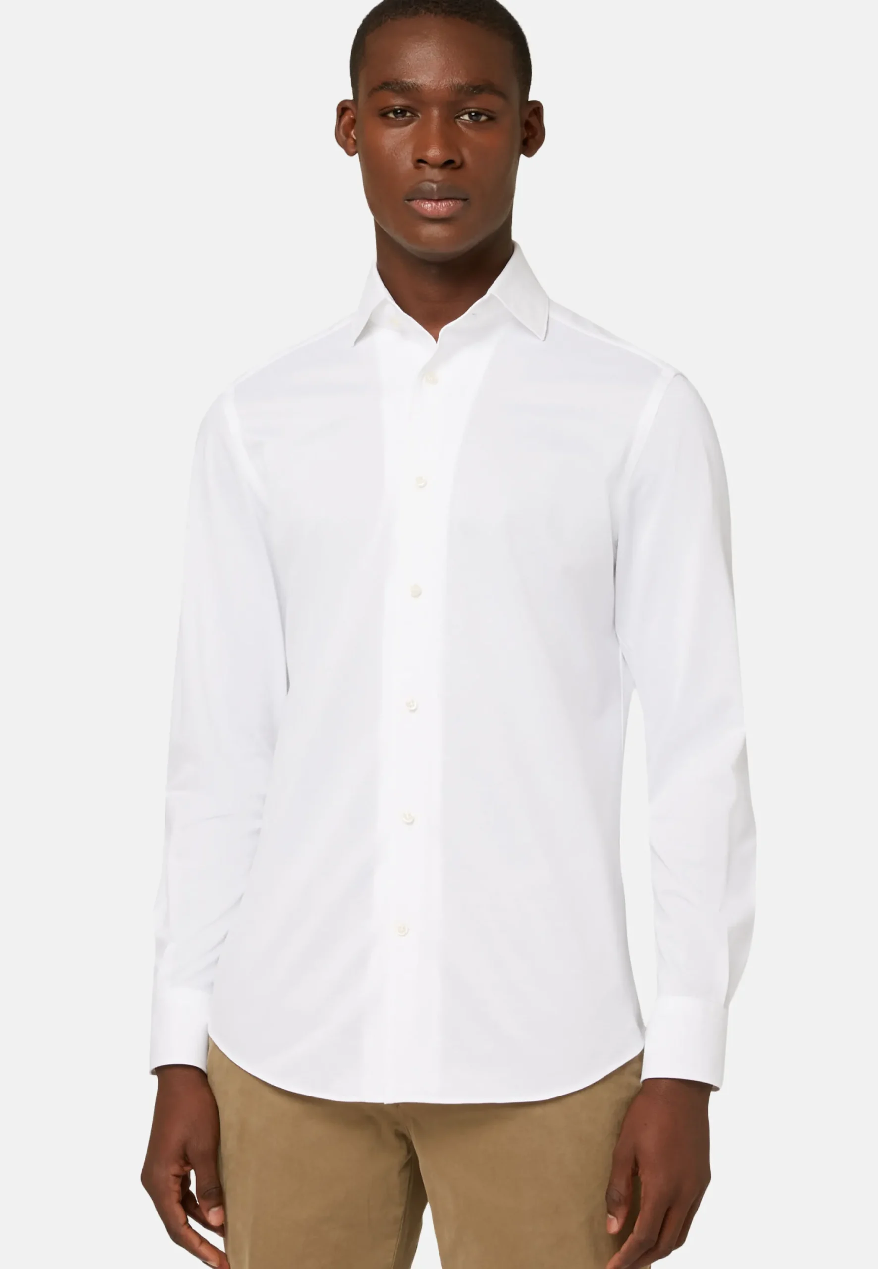 Polo En Jersey Japonais Regular Fit