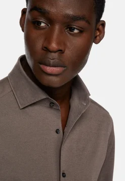 Polo En Jersey Japonais Regular Fit