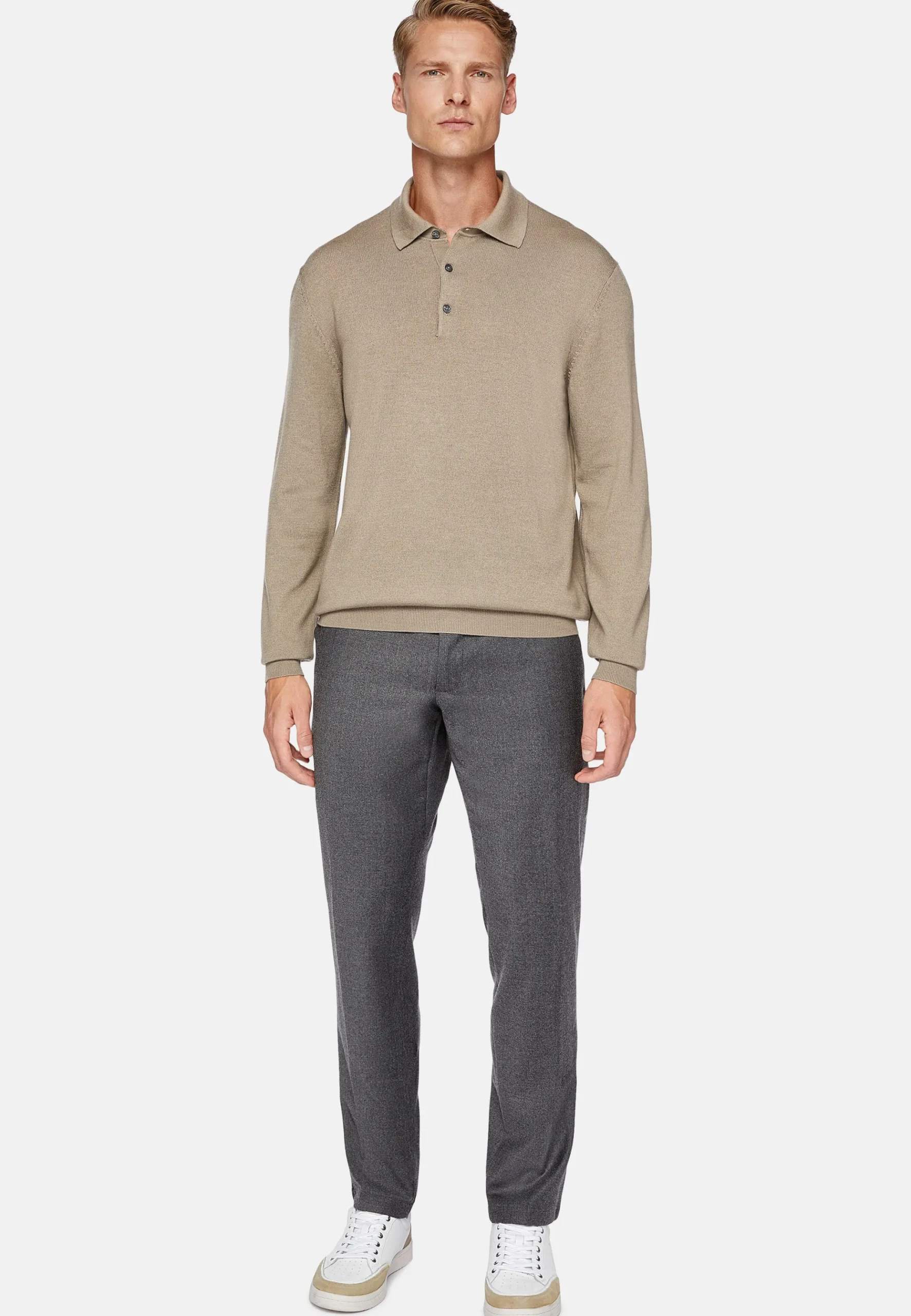 Polo En Laine Mérinos