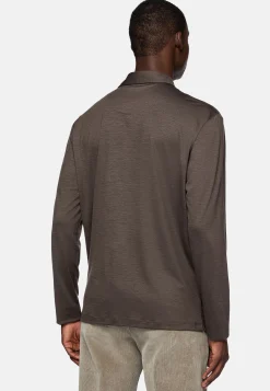 Polo En Laine Tencel