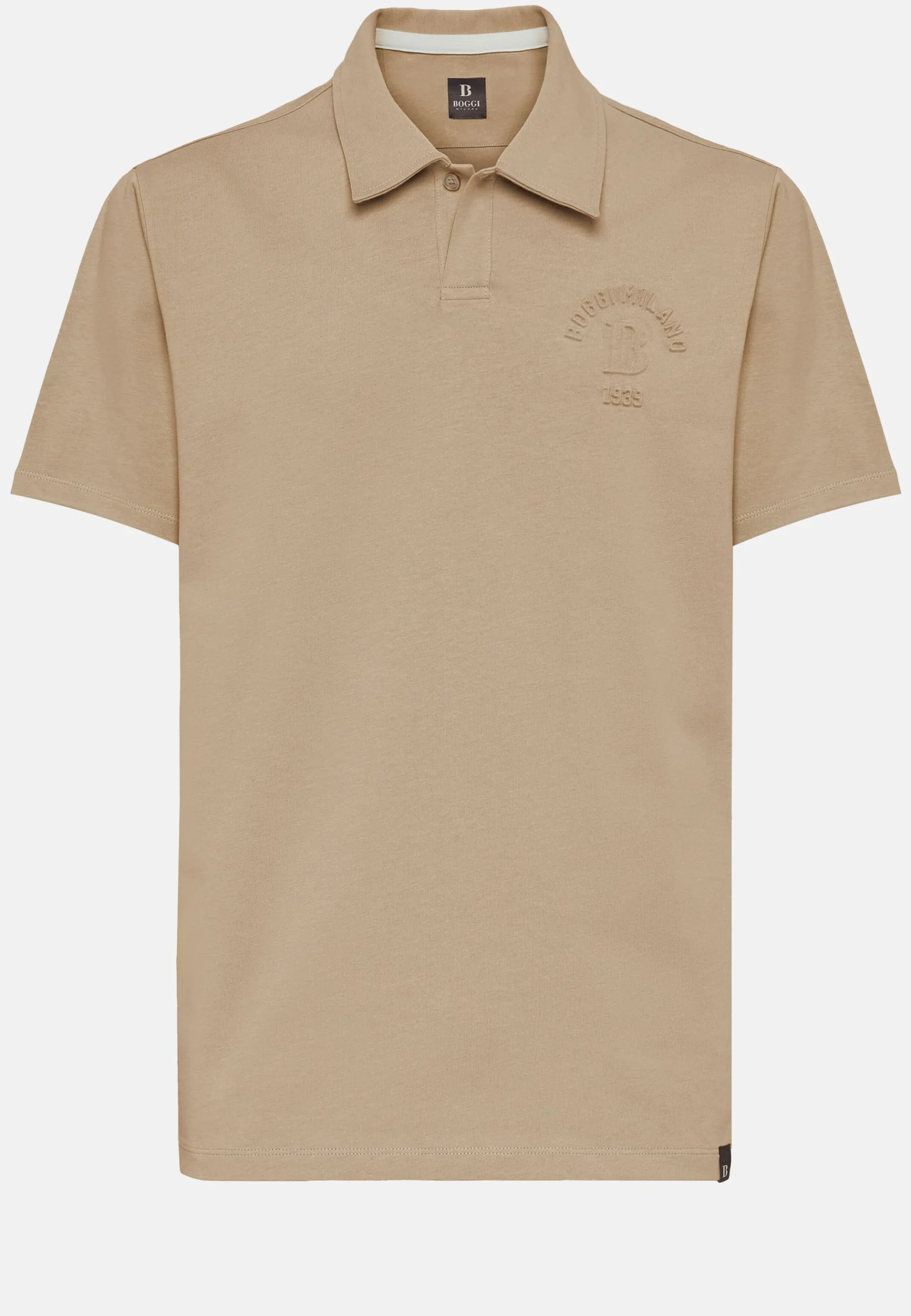 Polo En Mélange De Jersey Et Coton Bio