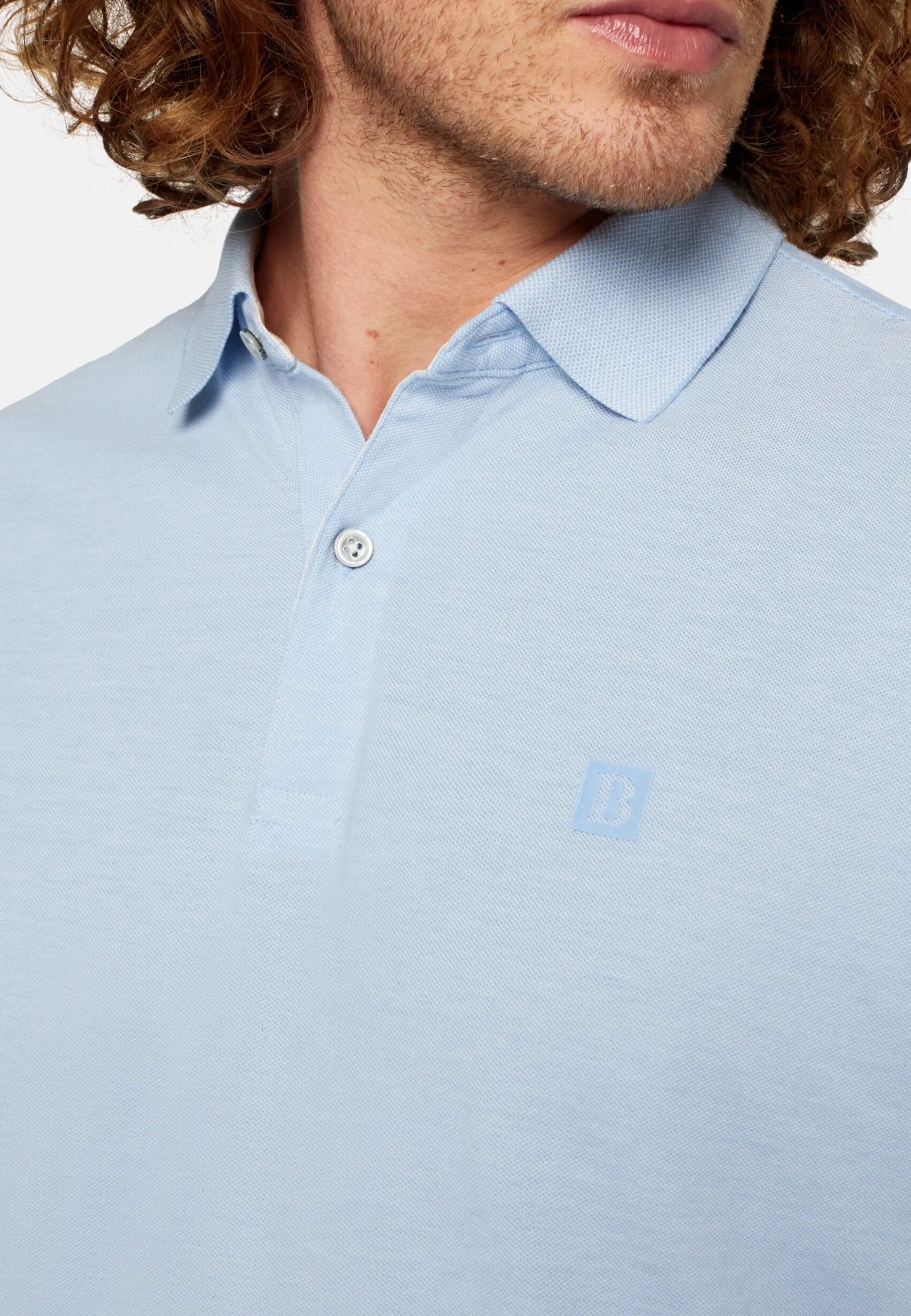 Polo En Piqué De Coton.