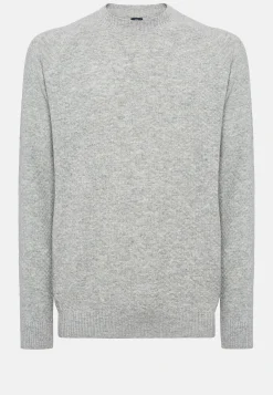 Pull Col Rond En Cachemire Mélangé