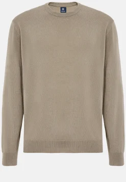 Pull Col Rond En Laine Mérinos