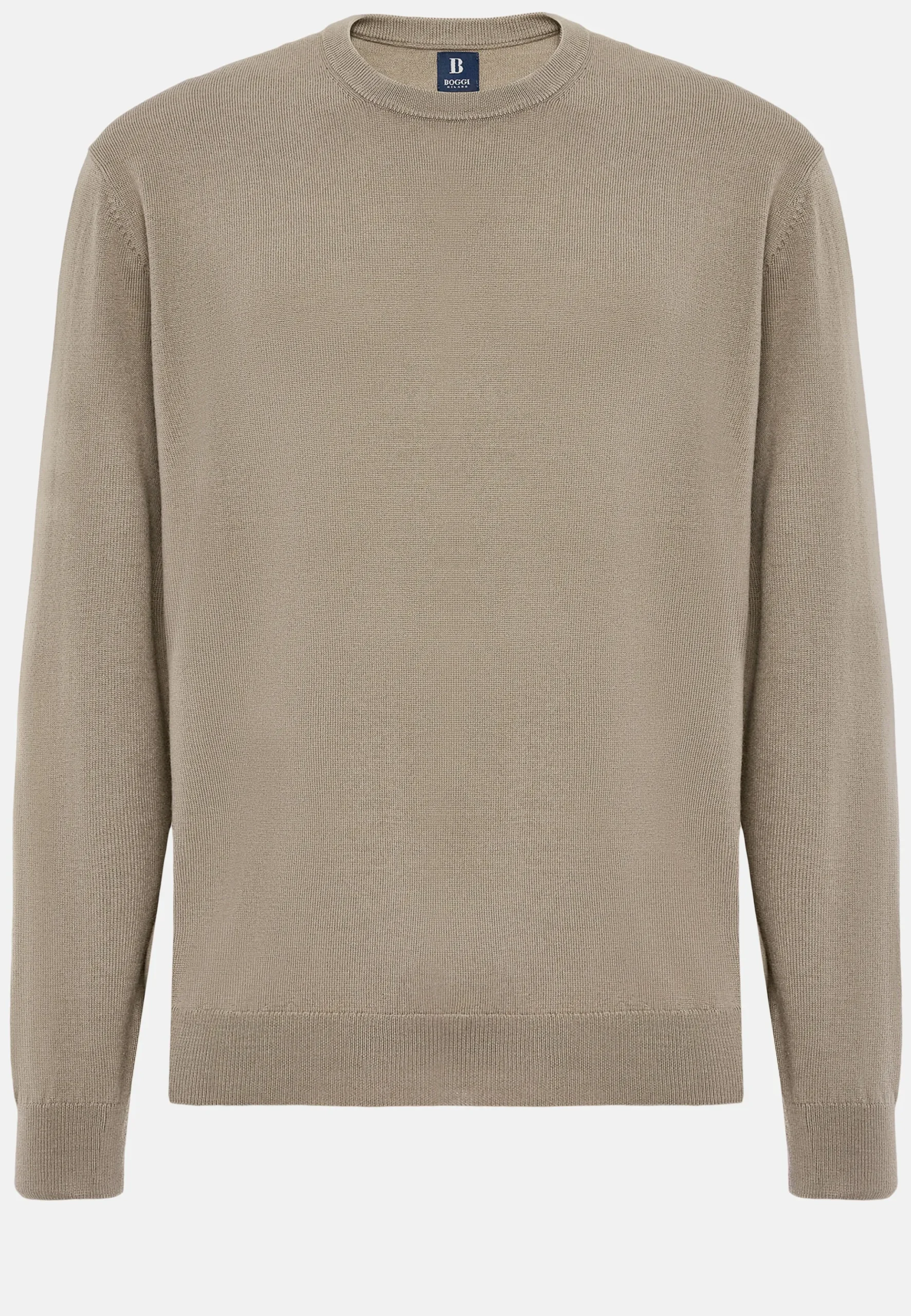 Pull Col Rond En Laine Mérinos