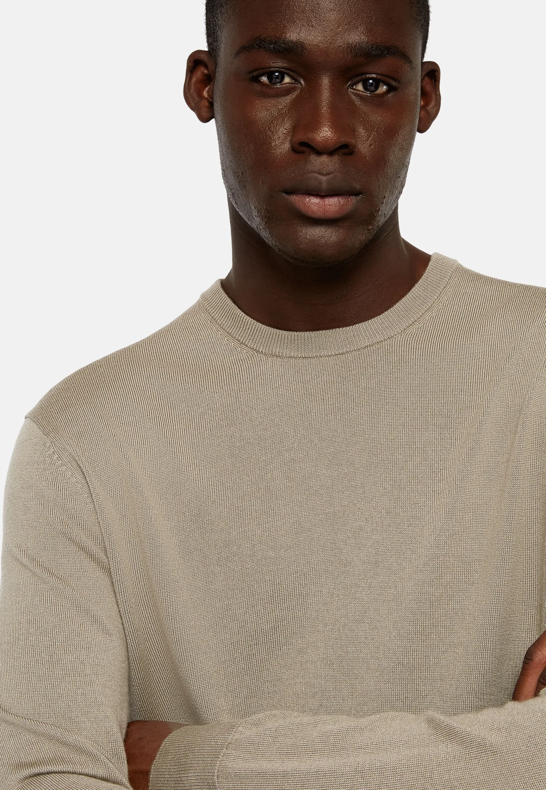 Pull Col Rond En Laine Mérinos