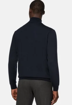 Pull Col Roulé En Laine Mérinos