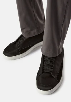 Sneakers À Lacets En Tissu Technique