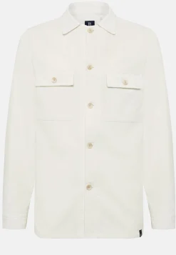 Surchemise Blanche En Velours