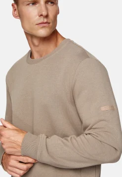 Sweat À Col Rond En Coton Mélangé
