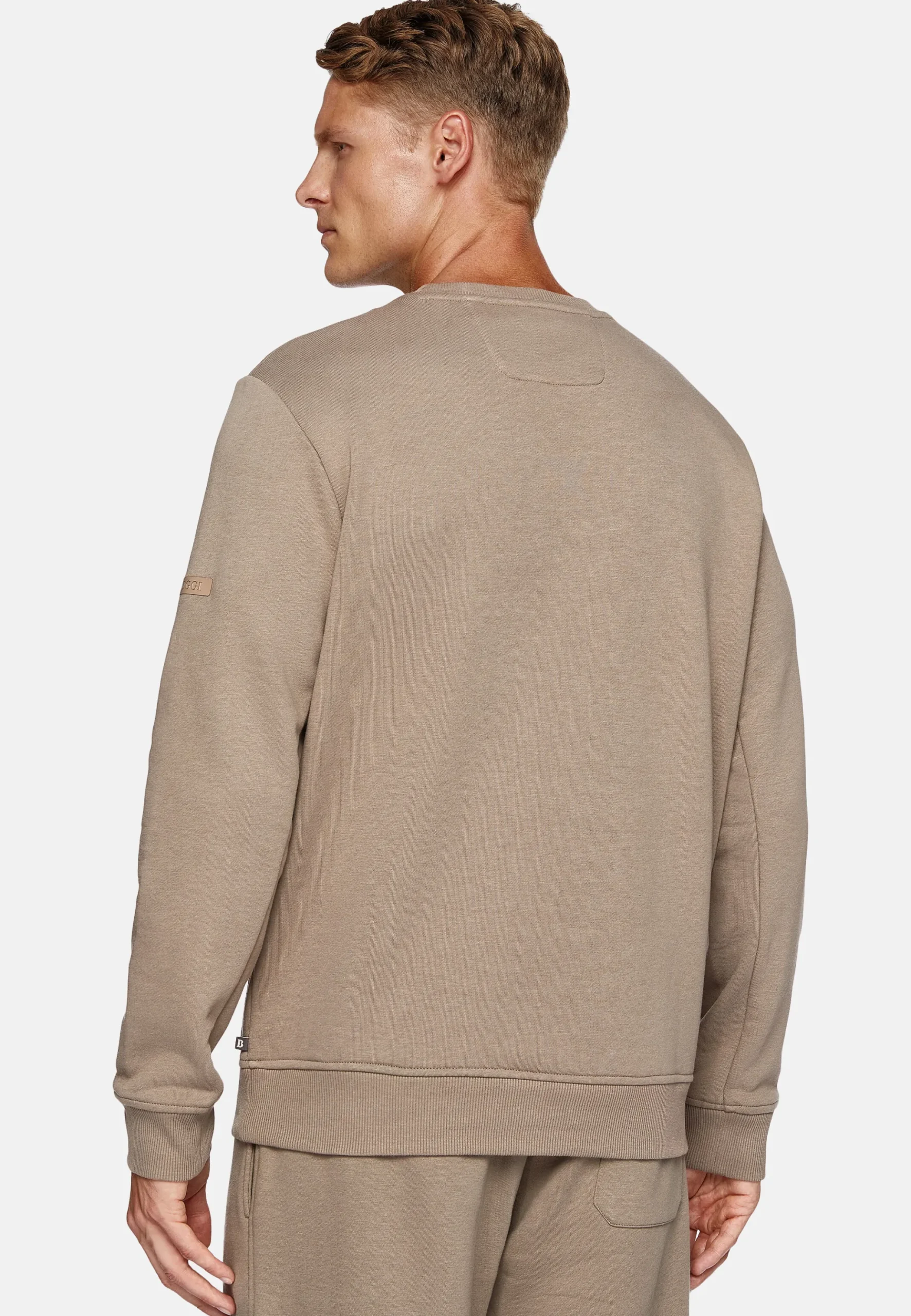 Sweat À Col Rond En Coton Mélangé