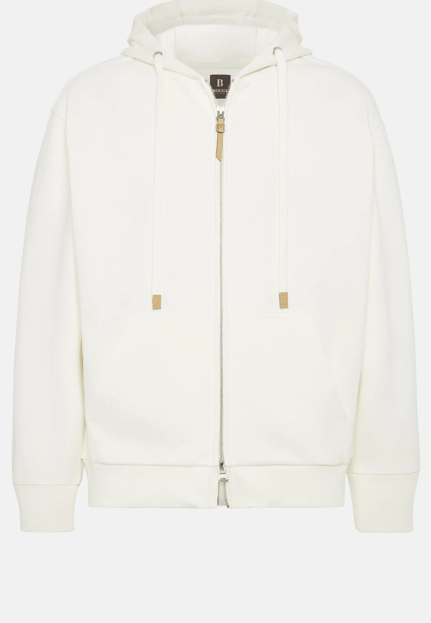 Sweat Full Zip À Capuche En Coton