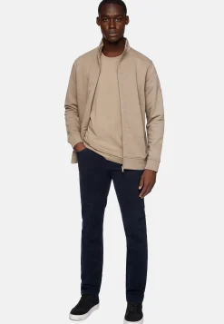 Sweat Full Zip En Coton Mélangé