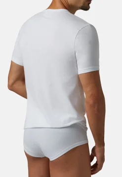 T-shirt En Jersey De Coton Stretch