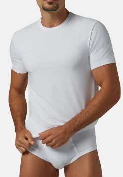 T-shirt En Jersey De Coton Stretch