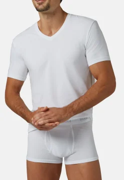 T-shirt En Jersey De Coton Stretch